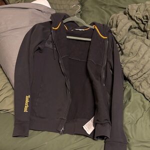 Timberland Black Jacket with Yellow Details